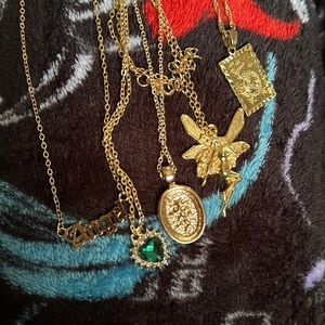 gold necklaces